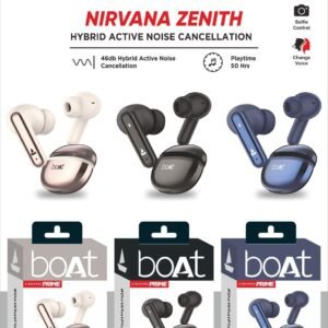 BOAT NIRVANA ZENTH WIRELESS EARBUDS ⚡