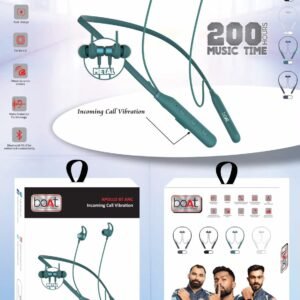 BOAT BT APOLLO WIRELESS NECKBAND WITH VIBRATION ⚡