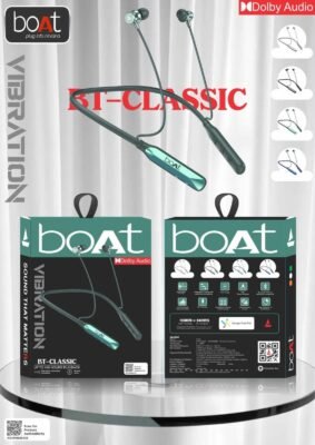 BOAT BT CLASSIC MEGNETIC ON/OFF WIRELESS NECKBAND ⚡