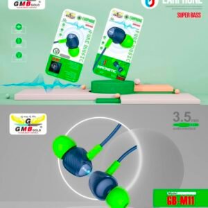 GMB M11 SILICONE WIRED MEGNETIC EARPHONE ⚡
