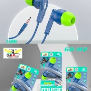 GMB M2 SILICON WIRE MEGNETIC EARPHONE ⚡