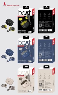 BOAT AIRDOPAS SUPER NOVA WIRELESS EARBUDS ⚡
