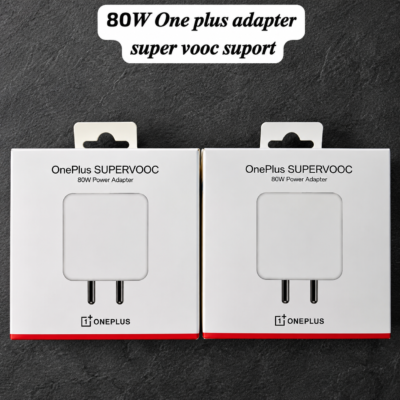 ONEPLUS 80W SUPER VOOC POWER ADAPTER ⚡ ( 1 YEAR WARRANTY )