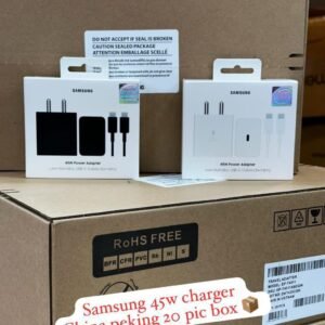 SAMSUNG 45W USB -C CHARGER 1.8M CANLE FAST CHARGER ⚡ ( 1 YEAR WARRANTY )