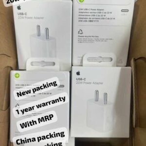 APPLE 20W USB -C POWER ADAPTER FAST CHARGING ⚡ ( 1 YEAR WARRANTY )
