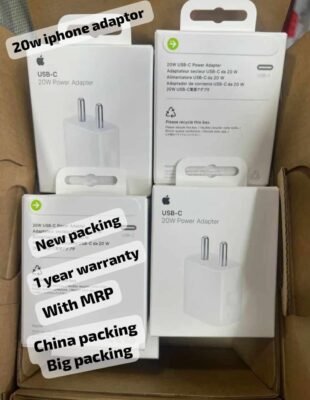APPLE 20W USB -C POWER ADAPTER FAST CHARGING ⚡ ( 1 YEAR WARRANTY )