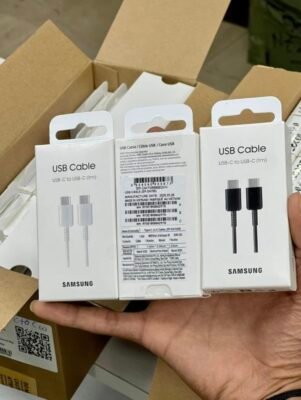 SAMSUNG TYPE-C TO TYPE-C FAST CHARGING CABLE ⚡( 1 YEAR WARRANTY )