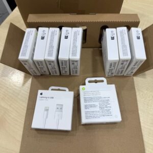 APPLE USB TO LIGHTING FAST CHARGING CABLE ⚡ ( 1 YEAR WARRANTY )
