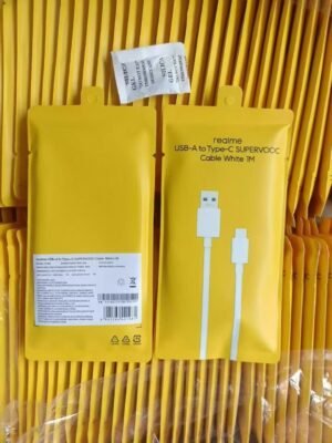 REALME USB TO TYPE-C SUPER VOOC 💯 ORIGINAL CABLE ⚡