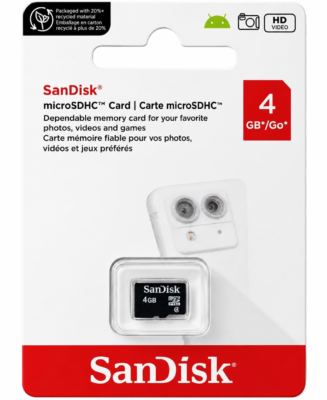 SANDISK 4 GB MICRO SD CARD IMPORTED ⚡