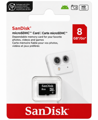 SANDISK 8GB MICRO SD CARD IMPORTED ⚡