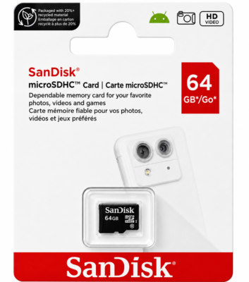 SANDISK 64GB MICRO SD CARD IMPORTED ⚡