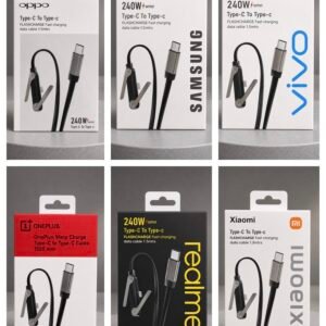 NEW TYPE C TO TYPE C 240W STAND FAST CHARGING CABLE ⚡ ( 1 YEAR WARRANTY )