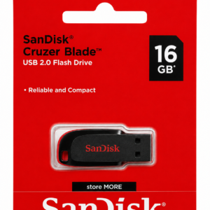 SANDISK CRUZER 2.0 16GB PENDRIVE IMPORTED ⚡