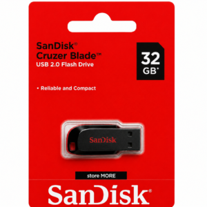SANDISK CRUZER 2.0 32GB PENDRIVE IMPORTED ⚡
