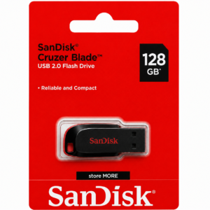 SANDISK CRUZER 2.0 128 GB PENDRIVE IMPORTED ⚡