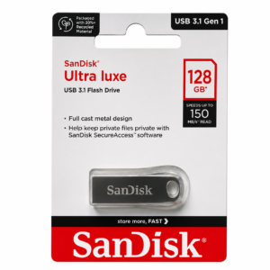 SANDISK ULTRA LUXE 128GB METAL PENDRIVE IMPORTED ⚡