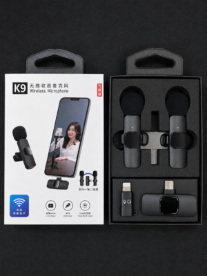 K9 WIRELESS MICROPHONE 2IN1 MIC ⚡