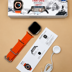 T800 ULTRA SMART WATCH 1.99 FULL DISPLAY WIRELESS CHARGER ⚡