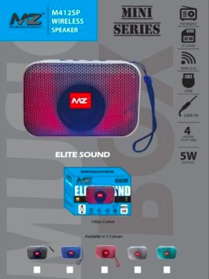 MZ M412 MINI SERIES WIRELESS SPEAKER ⚡