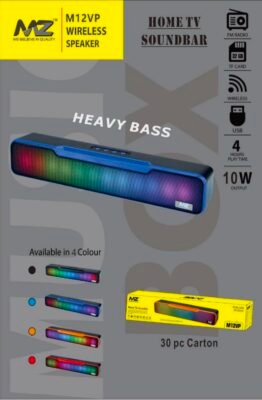 MZ M12 VP WIRELESS SOUNDBAR SPEAKER ⚡