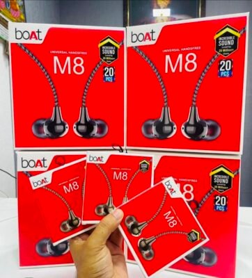 BOAT M8 3.5MM WIRED EARPHONE ⚡