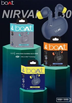 BOAT NIRVANA AIRPODS 130 WIRELESS EARBUDS ⚡