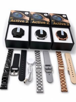 SAMSUNG ACTIVE 2 SMART WATCH METAL BELT ⚡